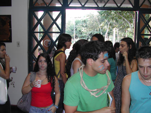 Recep&ccedil;&atilde;o dos calouro 2008-2
